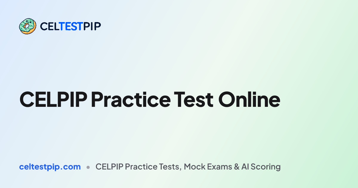CELPIP Writing Tips & Study Guide | CELTESTPIP